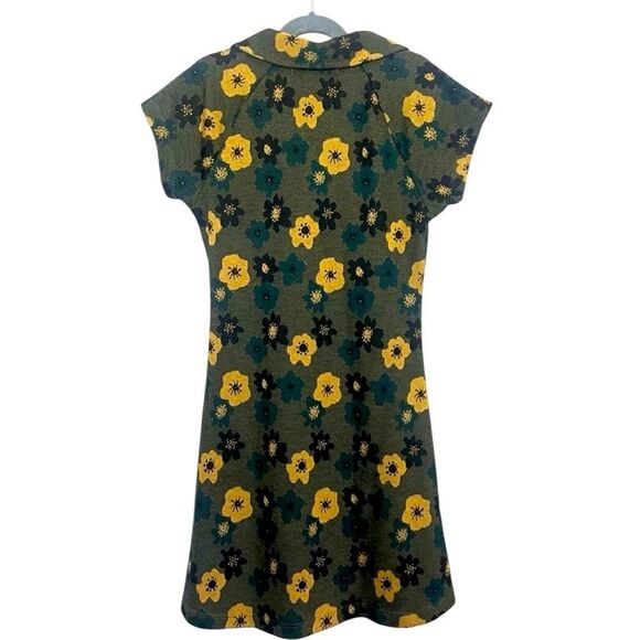 Urban Outfitters Green Sheath Mini Dress with Polo Collar - Picture 3 of 7